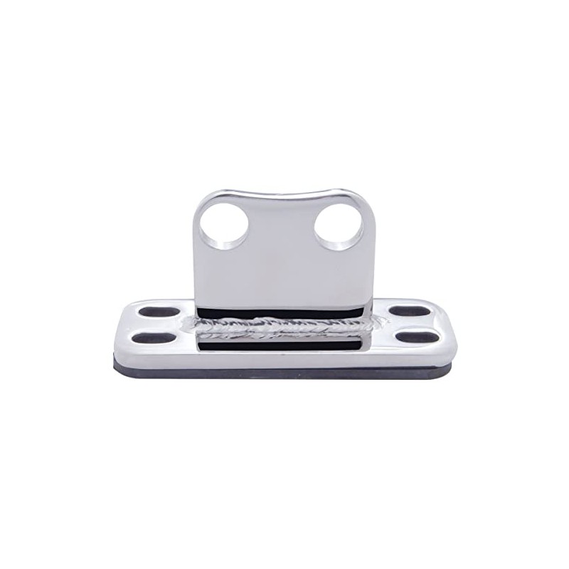 Peterbilt Exhaust Stack Cab Bracket Stainless Steel Lower Straight Flat