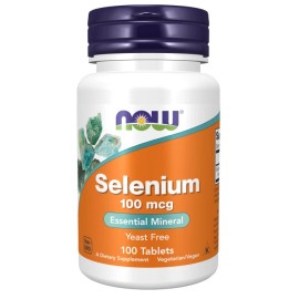 NOW Supplements, Selenium (L-Selenomethi<wbr/>onine) 100 mcg, Essential Mineral*, 100