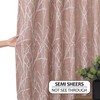 Boho Terracotta Curtains 84 Inch Length for Living Room Darkening