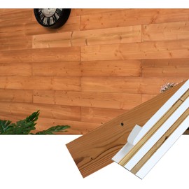 WoodyWalls Peel and Stick Wood Planks | Real Wood Wall Panels | Premium Set of 12 Wood Planks for Walls | DIY Wood Paneling (19.5 sq. ft. per Box) Arizona