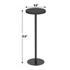 TUTOTAK Tall Round Side Table, Small End Table, Beside Table,