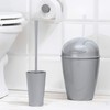 Koziol Swing-Top Wastebasket DEL S, spa turqoise