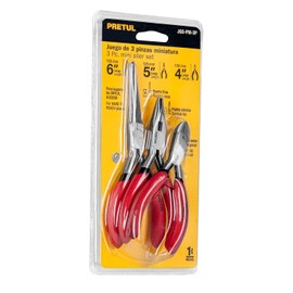 Pretul JGO-PM-3P, Juego de 3 mini pinzas