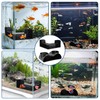 2Pcs Aquarium Underground Tunnel for Fish Shrimp Hideout Under Gravel