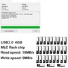 lcwamy 4GB USB Stick 10 Pack USB Flash Drives 10