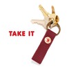 Fjällräven Unisex keyring, red