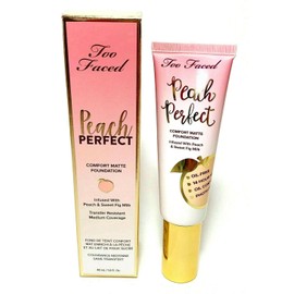 TOO FACED Peach Perfect Comfort Matte Foundation GANACHE 1.6oz / 48ml NEW IN BOX