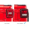 JeepTails Dog Paw Tail lamp Light Covers (Non-LED) Compatible with