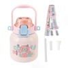 Insulated Water Bottle 680ml Capacity Stainless Steel Tea Flask for
