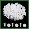 Motoforti 50 Pcs Car Door Rivets Bumper Trim Panel Retainer