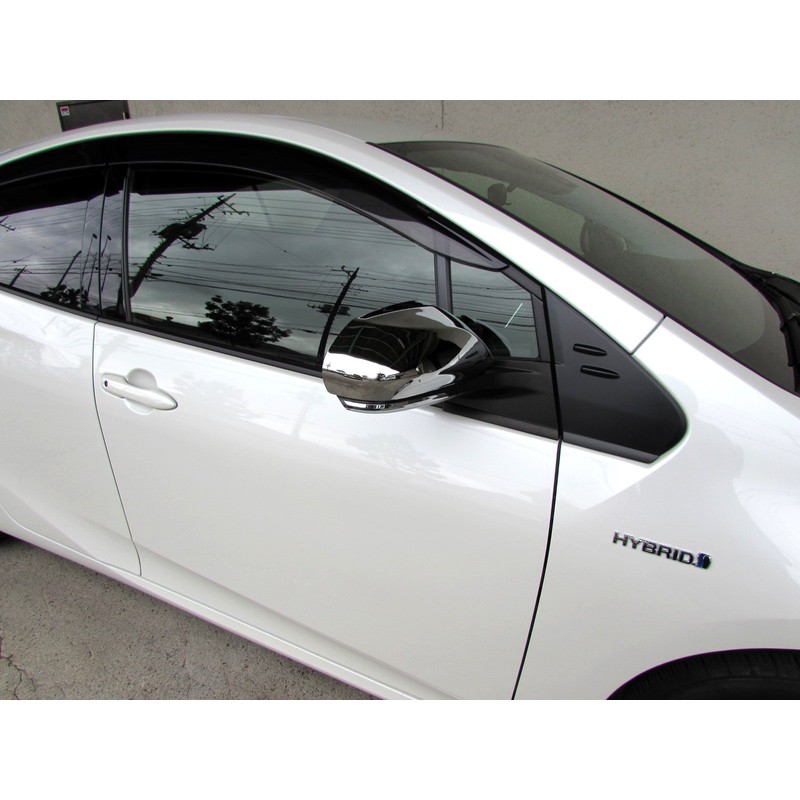 BRIGHTZ プリウス 50 51 55 メッキドアミラーカバー 【 MIR-SID-129 】 ZVW50