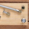 GUEEYUAW Screw Nuts M10 x 25 mm, Threaded Insert Wood,