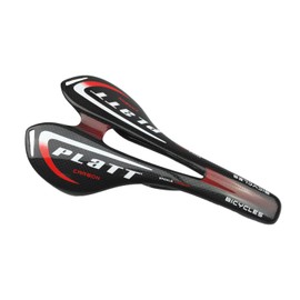 PLATT Carbon Saddle Road Bike Saddles Lightweight Bicycle Saddle Sports Saddle for Road Bike and MTB