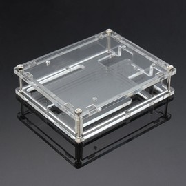 Youmile Uno R3 Case Enclosure New Clear Glossy Acrylic Computer Box Compatible with Arduino UNO R3