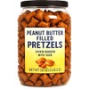 Peanut Butter Filled Pretzels, 50 oz Tub, Oven Baked Bite-Size