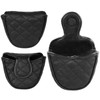 Golf Mallet Putter Head Cover Magnetic Closure Side-shaft Golf Club