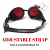 Enjoy Your Steampunk Victorian Style Goggles with Compass Design, Rose