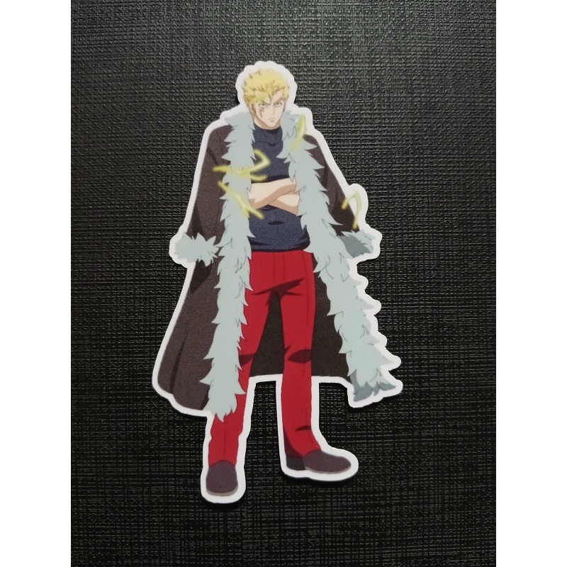 Laxus Dreyar from Fairy Tail Glossy Sticker Anime Waterproof!