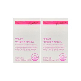 Esther Formula Yeo Esther Young Collagen Retinol A 820mg x 42 tablets x 2 boxes / 에스더포뮬러 여에스더 어린콜라겐 레티놀A 820mg x 42정 x 2박스