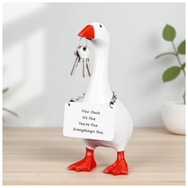 Funny Positive Duck Emotional Support Duck Gifts for Duck Lovers Women with 3 Cards