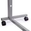 Vaunn Medical Adjustable Overbed Bedside Table With Wheels (Hospital and