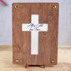 Konfirmation Geldkarte - XL Geldgeschenk aus Holz inkl. Ständer |