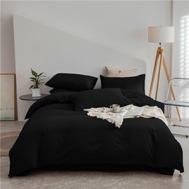 Cottonight Black Comforter Cal King Men Black Bedding Comforter Set California King Dark Color Modern Quilts Blanket Soft Breathabel Gothic Comforter Set for Adults Teens