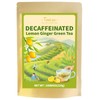 TeeLux Lemon Ginger Decaf Green Tea, Smooth Decaffeinated Green Tea