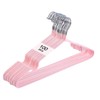 NEXMOOV Hangers, Non Slip, PVC Special Rubber Treatment, Set of