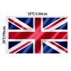 UK Flag 90 x 150 cm British Flag with Brass