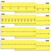 EAI Education Dry-Erase Student Fraction Number Lines - 10 Sets