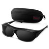 TINHAO Over Sunglasses, Bendable Lenses, Polarized Sunglasses, Can be hung