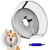 Inflatable Dog Cone Collar, Soft Dog Cone After Surgery, for