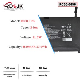 RC30-0196 Laptop Battery for Razer Blade Stealth 2016 v2 2017 i7-7500U i7-8550u 13.3" RZ09-0239 RZ09-02393E31 RZ09-01962E52 RZ09-01962E53 RZ09-01962E20 RZ09-01962E10 RZ09-01962E12 RZ09-01962W10 53.6Wh