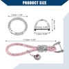 Hihaha Car Keychain/Inner for Car/Durable/Pink 1 Pcs