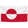 Greenland flag 3X5FT, Greenland flag, with 2 brass washers, durable