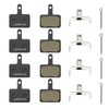 Bynccea Brake Pads 4 Pairs Bicycle Disc Brake Pads for