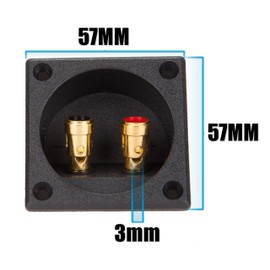 [Stereo Connector square push type] One-Touch Recessed Speaker Terminal Box Type Seat WV – lpt2