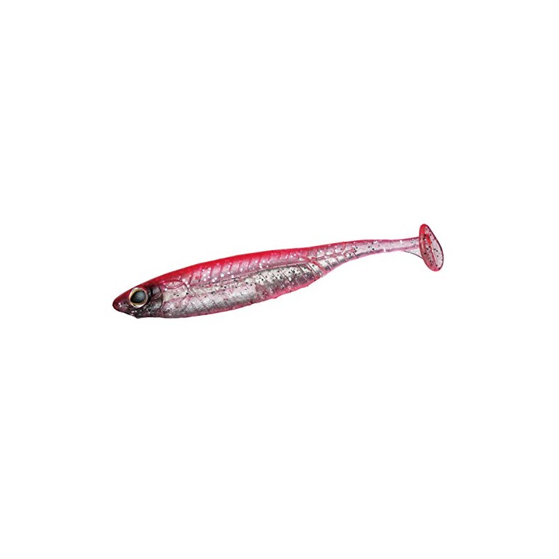 Daiwa Bass Worm TG Shad 3" Clear Pink Lure