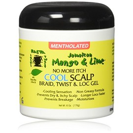 Jamaican Mango & Lime No More Itch Cool Scalp Braid Twist & Lock Gel, 6 Oz