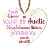 Auntie Funny Sign - Unique Gift For Aunt, Aunty Birthday