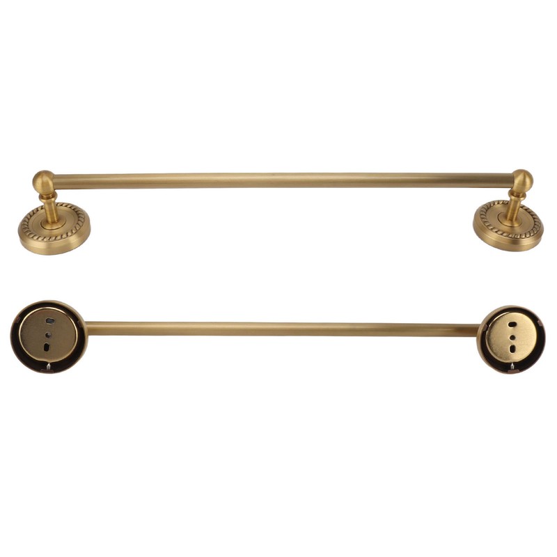 Copper Towel Bar European Style Bathroom Single Bar Towel Rack