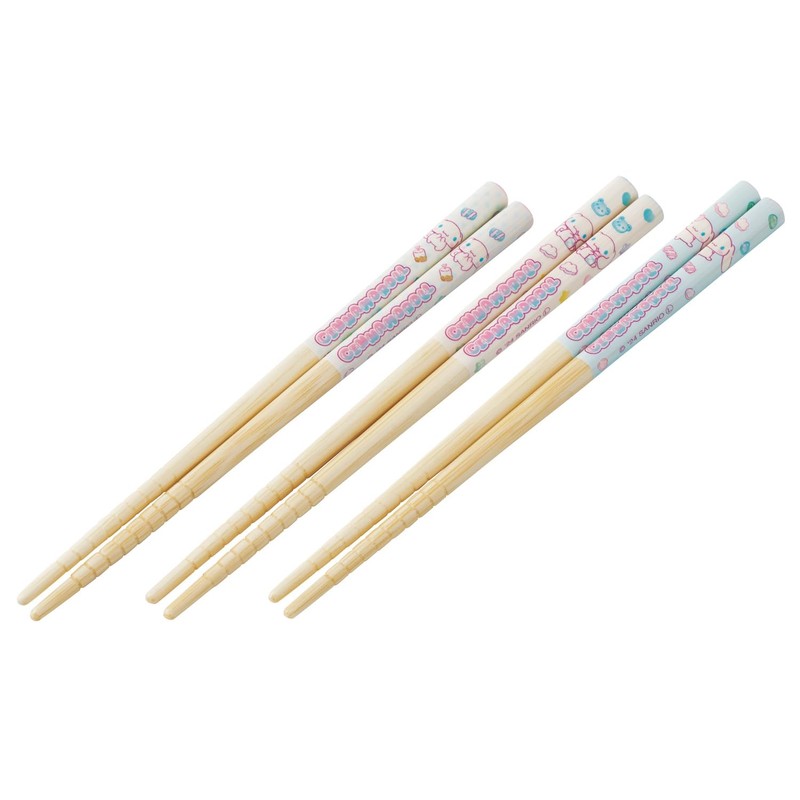 Skater ANT2T-A Sanrio Cinnamoroll Mashugummy Bamboo Chopsticks 16.5cm Set of