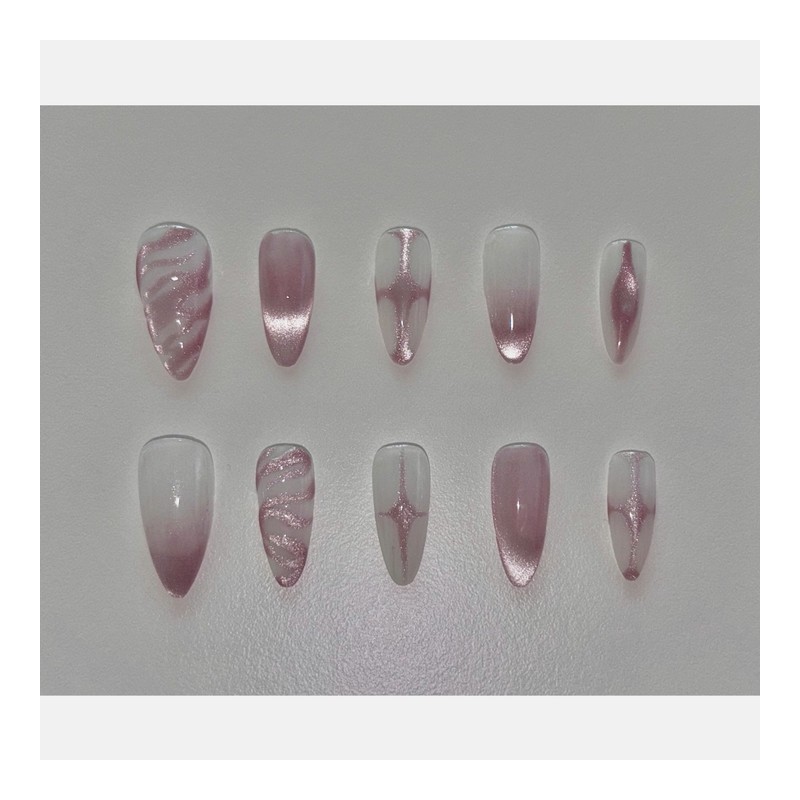 [Breath] Handmade nail tips - Almond / [숨결 Breath] 수제네일팁
