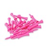 Zivisk Pink Golf Tees Plastic 57MM 100 Count Long Castle