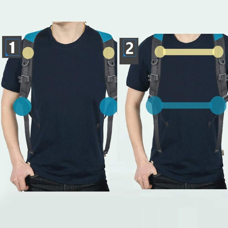 Adjustable Backpack Chest Belt Nylon Waist Strap - Waist Strap