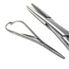 HTI BRAND Mathieu Pliers 5.5" (14cm) Needle Holder Driver, Ligature Separator Placer, Orhtodontic Pliers, Lace Back Tightener (Pack of 1)