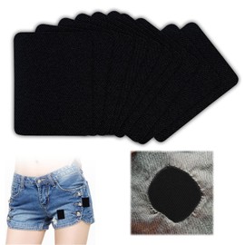 10 Piece Iron Patches for Clothing,Iron On Patches,Black Repair Decorating Kit,Suitable for Clothing,Pants,Dress,Shirts,Coats,Jeans