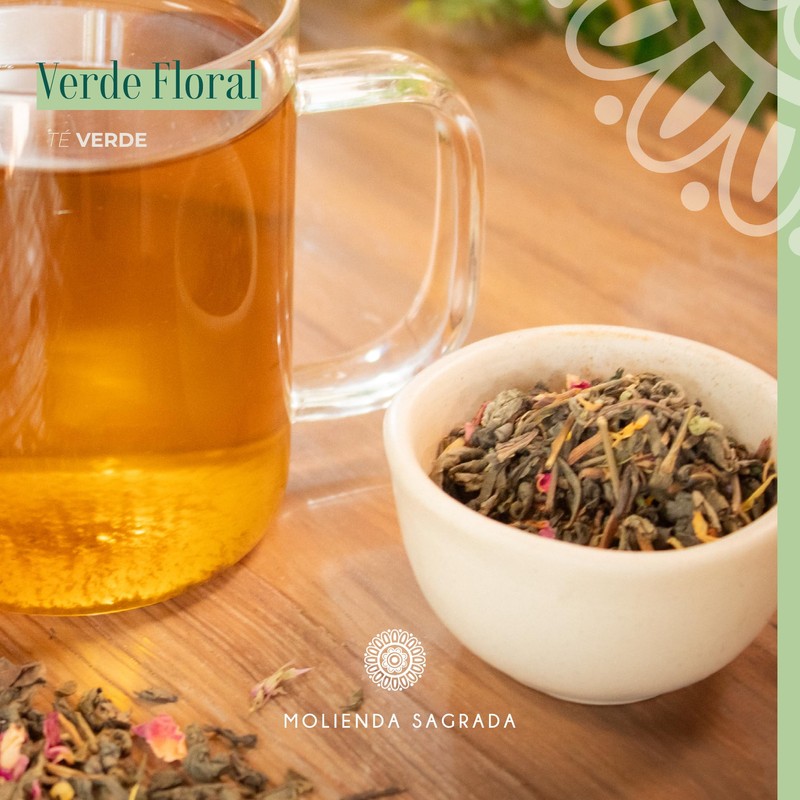 Molienda Sagrada Té Verde Floral, 200 Gr