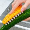 Openfly Flexible Vegetable Brush Fruit and Vegetable Brushes, Vegetable/Fruit Peeler